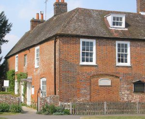 Chawton Cottage Bricked- Up Window